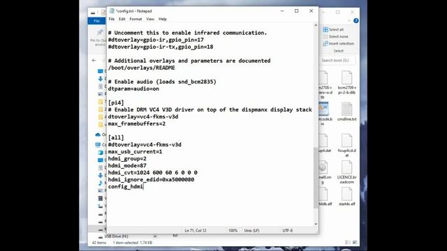 7" HDMI TOUCH DISPLAY 1024 X 600 For Raspberry PI смотреть онлайн