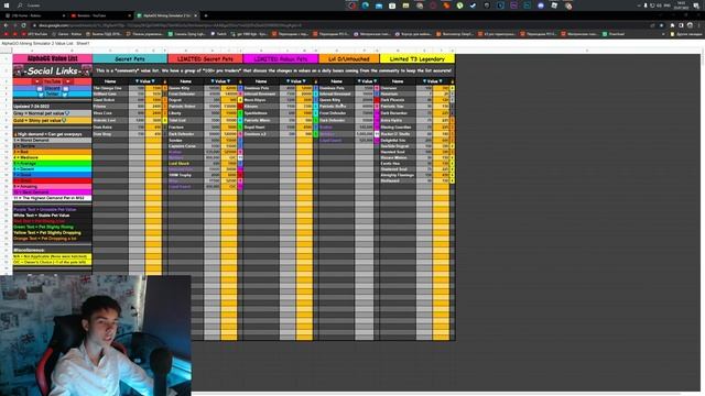 МОЙ ИНВЕНТАРЬ НА 2М ВАЛУЕ В МАЙНИНГ СИМУЛЯТОР 2 смотреть онлайн