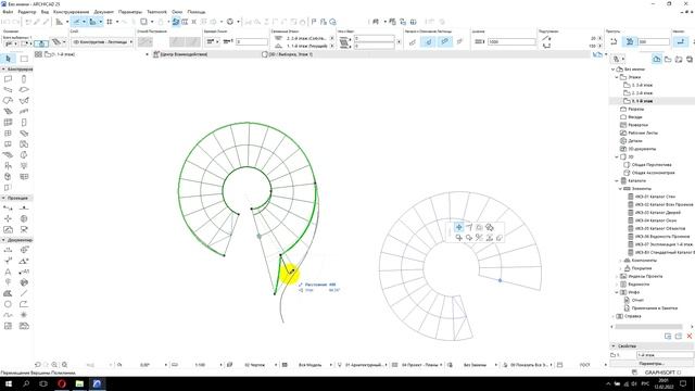 Как в архикаде сделать винтовую лестницу. Спиральный марш в archicad смотреть онлайн