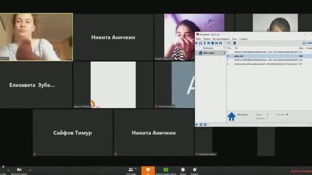 Сорвал урок в zoom