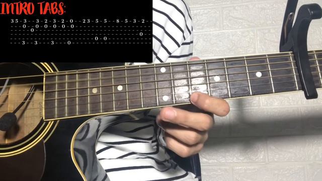 At My Worst - Pink Sweat$ (Guitar Tutorial) for Beginners with Intro Tabs смотреть онлайн