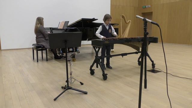 Туманов Ярослав,2 кл, ЦМШ АИИ Балтийский. Ксилофон: В.Моцарт-Менуэт из "Маленькой ночной серенады" смотреть онлайн