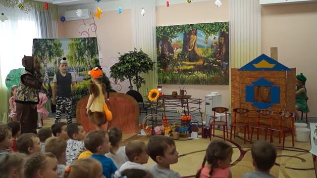 Сказка "Теремок", д/с "РАДУГА", группа "Весёлый Улей", режиссер-постановщик Сластенко О. Ю. смотреть онлайн