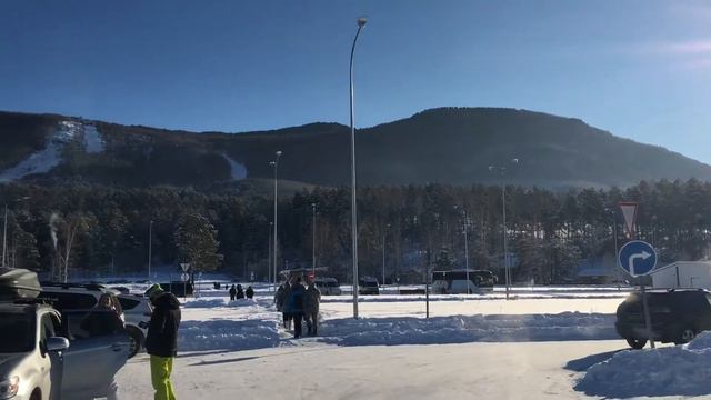 Горнолыжный курорт Манжерок смотреть онлайн