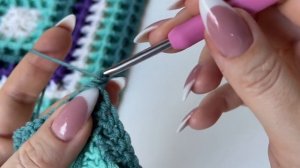 ВЯЖЕМ БАБУШКИН КВАДРАТ КРЮЧКОМ «ВАФЕЛЬНЫЙ»! ????? HOW TO CROCHET GRANNY SQUARE