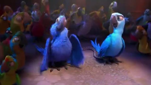 Рио(2011). Добавьте шума! (I wanna party!) Перевод и укладка на русском смотреть онлайн