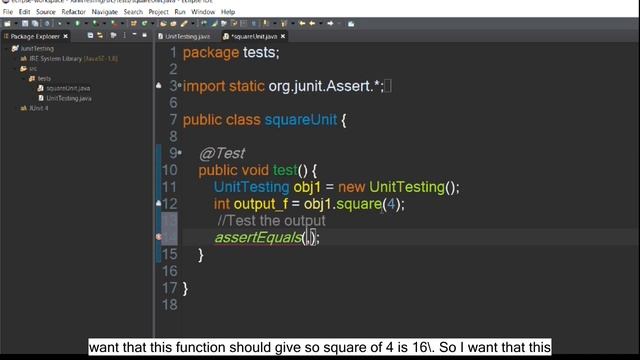 Java - JUnit Testing in Eclipse смотреть онлайн