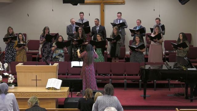 "Господь, Тебя и славлю, и хвалю я" хор. Церковь Утренняя Звезда смотреть онлайн