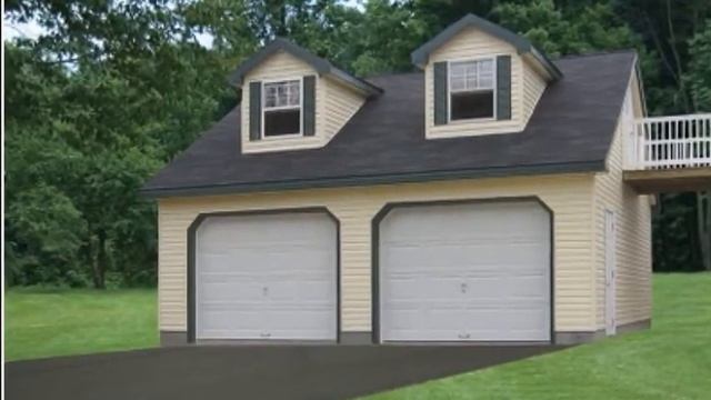 2 Car Garage Pa | Garage Structures Pa | 2 Story Garage Storage Pa