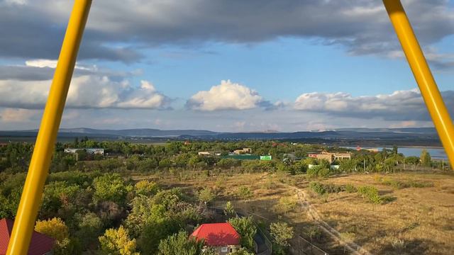 Ангелина первый раз ПОКАТАЛАСЬ НА КОЛЕСЕ ОБОЗРЕНИЯ ! смотреть онлайн