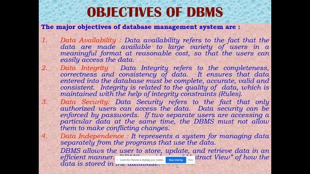 6. Objectives of DBMS смотреть онлайн
