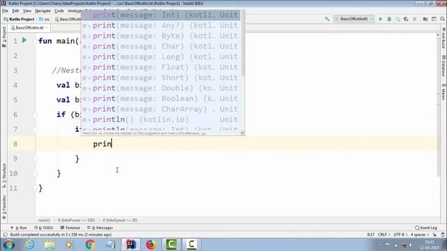 kotlin Tutorial for Android developers | How to implement Nested if Condition смотреть онлайн