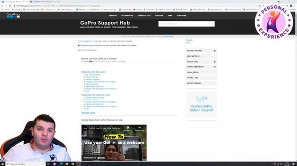 Как подключить #GoPro в качестве веб-камеры?/ Приложение #GoProWebcam / Обновление камеры GoPro / 4
