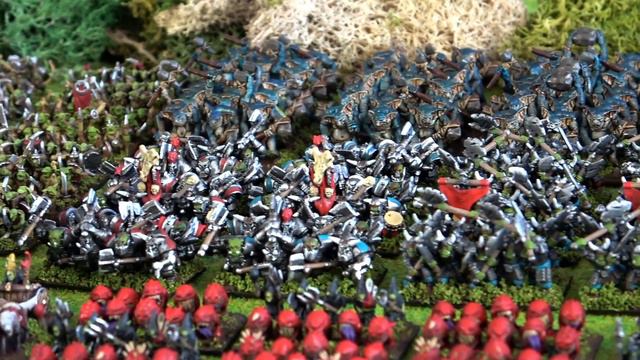 Showcase - Warmaster Orks & Goblins Army Excellent Miniatures - Phantasos Studio смотреть онлайн