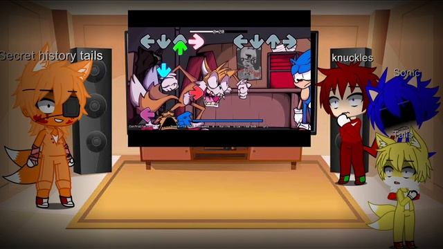 Sonic tails knuckles and secret history tails react to confrontation смотреть онлайн