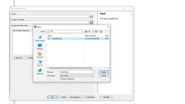 LandXML to TIN Tool | Conversion toolset | From File | 3D Analyst ArcToolbox смотреть онлайн