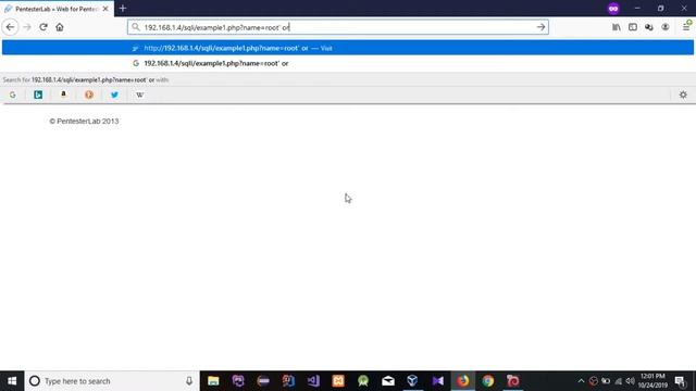 Web For Pentester | PentesterLab SQL Injections: Example 1 смотреть онлайн