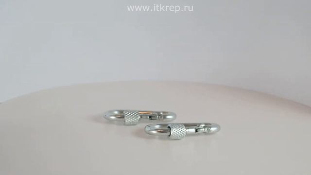 Карабин с фиксатором DIN 5299D смотреть онлайн