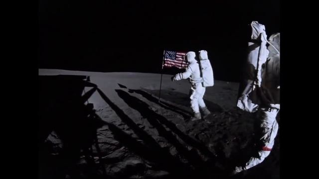 Американцы на Луне, кинохроника, США 1969. Americans On The Moon 1969