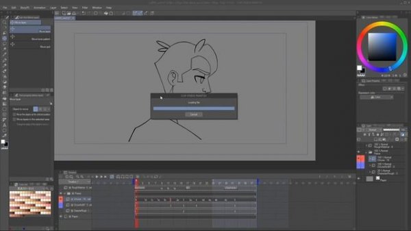Aprendiendo a animar en Clip Studio Paint con Manuel López