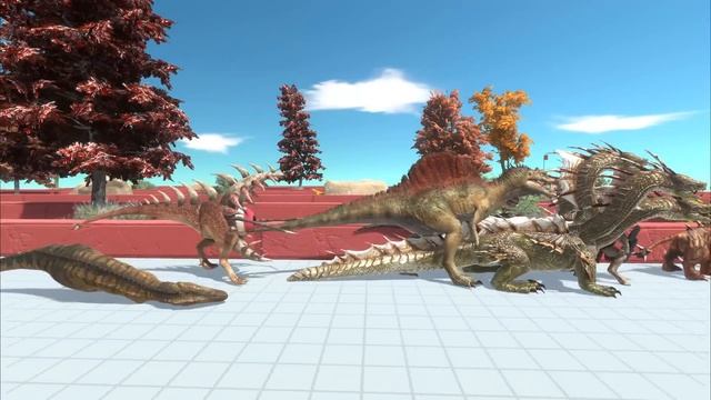 All Units Escape from the Bone Alien - Animal Revolt Battle Simulator смотреть онлайн