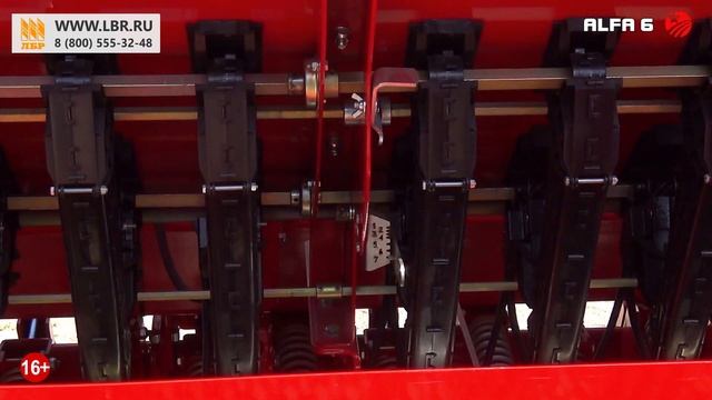 Зерновая сеялка ALFA 6. Настройка перед посевом. смотреть онлайн