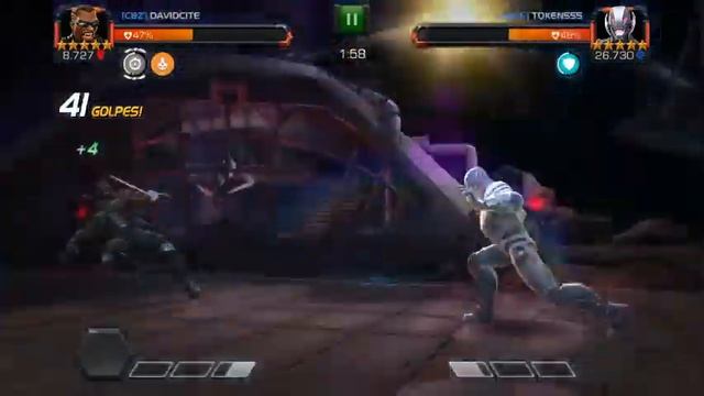 Blade vs Ultron (LOL) AW Sub Boss Node 48 смотреть онлайн