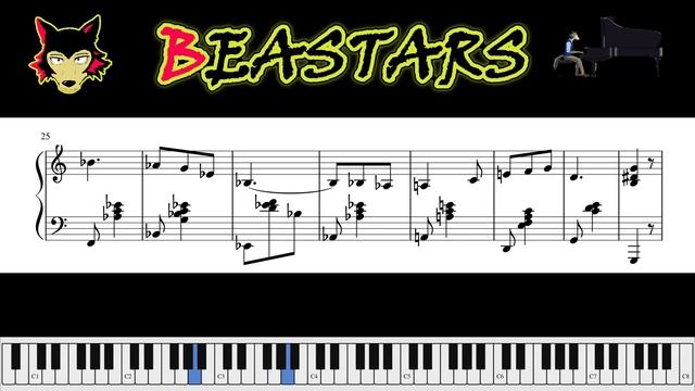 Beastars OST | Juno is in love -adult- | Piano Arr ピアノアレンジ смотреть онлайн