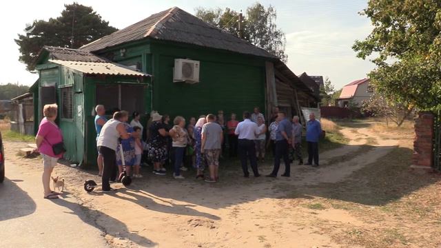 Цена воды. В деревне Рыжево прошла встреча с жителями по вопросу строительства водопровода смотреть онлайн
