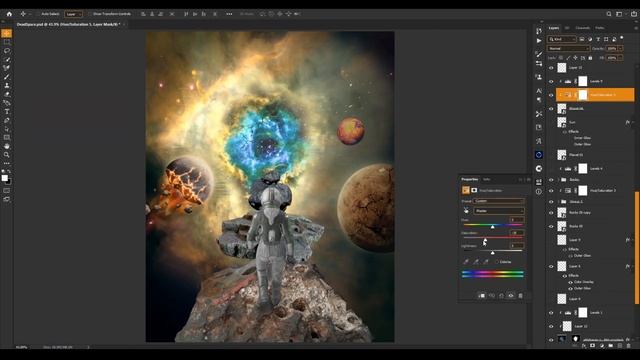 The Dead Space - #photoshop tutorial ( Speed art ) смотреть онлайн