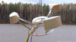 Морской пороговый кольцевой нефтесборщик ПН 4