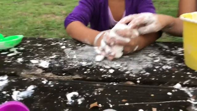 Необычный слайм из крахмала! Slime смотреть онлайн