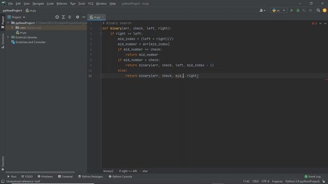 Binary Search using recursion | Binary Search in Python in Hindi | by Ayush #programming #python смотреть онлайн