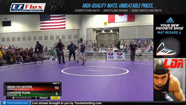 Mat 5 152 Adam Sylvester Minnesota Storm Blue Vs Cameron Klein Colorado смотреть онлайн