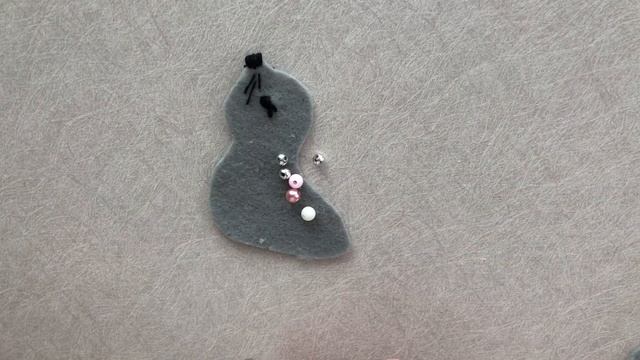 Брелок  ИЗ ОСТАТКОВ ФЕТРА! Felt Keychain