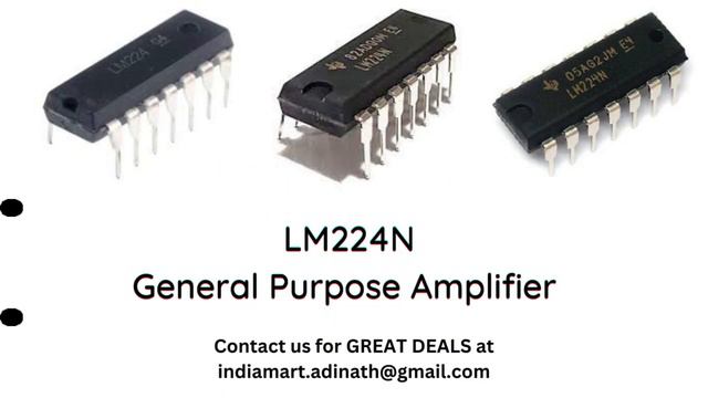 LM224N General Purpose Amplifier смотреть онлайн