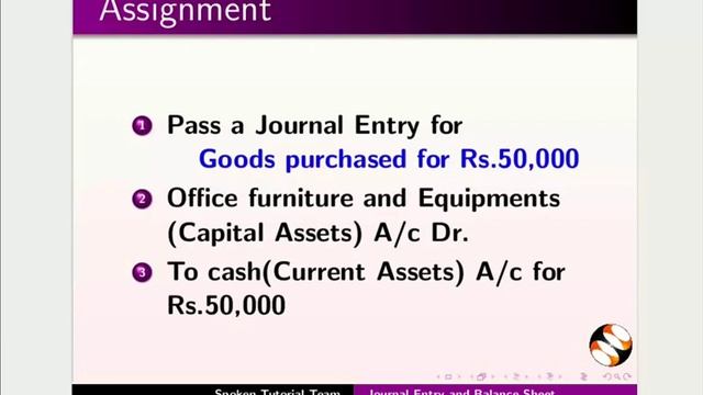 Journal Entry and Balance Sheet in FrontAccounting - English смотреть онлайн