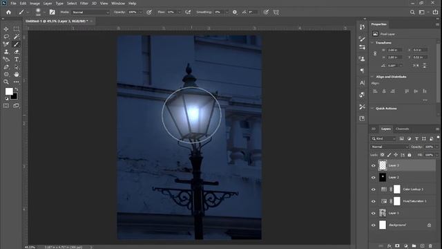 How to Glow, add Shine or realistic Light up in Bulb with Photoshop смотреть онлайн