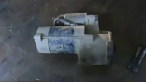 Mitsubishi Colt Starter Replace.