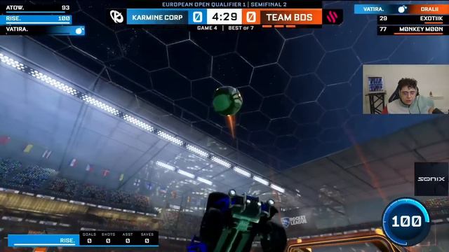 Demi-Finale Sous HAUTE TENSION - Karmine Corp Vs BDS (RLCS 2024 Regional 1 Playoff)