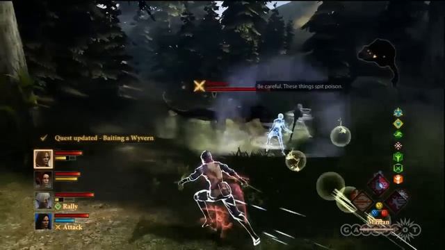 Dragon Age II: Mark of the Assassin - Wyvern Bait Gameplay Movie (Xbox 360) смотреть онлайн