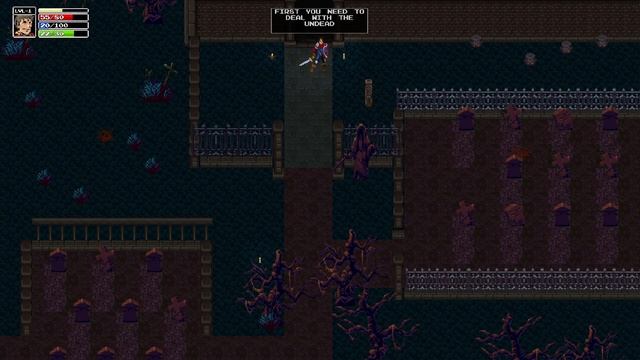 ОН ЛИШЬ ХОТЕЛ УБИВАТЬ ГРИБЫ... Cursed Blood смотреть онлайн