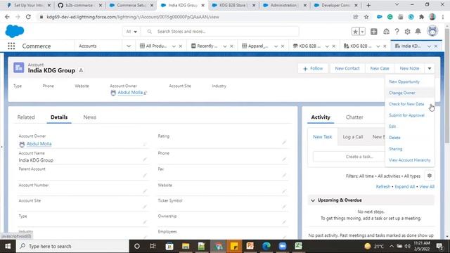 Salesforce B2B Commerce Cloud Session 3-Configure Products, Catalogues and Activate Store смотреть онлайн