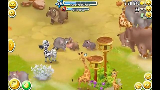 Животные в заповеднике могут развлекать гостей! Как? HAY DAY с Маринкой-Малинкой смотреть онлайн