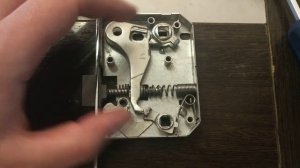 Ремонт замка RENZ при заедании в закрытом состоянии