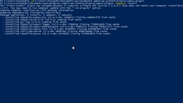 How to create a plugin project - Tutorial - Wordpress MVC смотреть онлайн