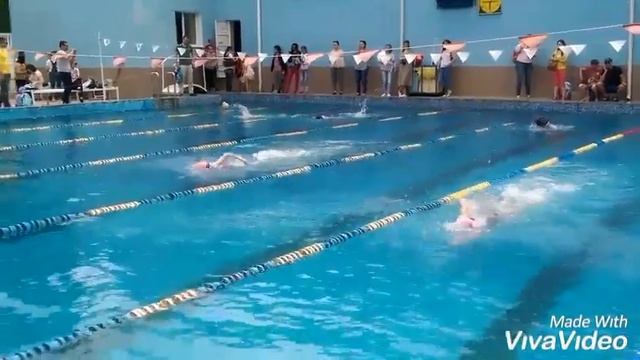 Турнир по плаванию.Maria 1 место! смотреть онлайн