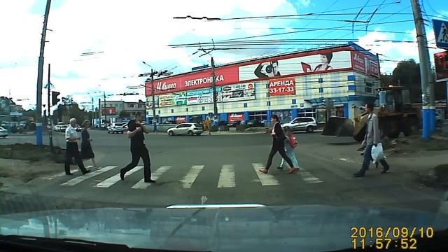 Брянск , очередной неадекват за рулем. смотреть онлайн