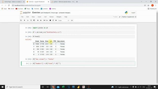 ADD Column to Pandas Dataframe (Python) смотреть онлайн