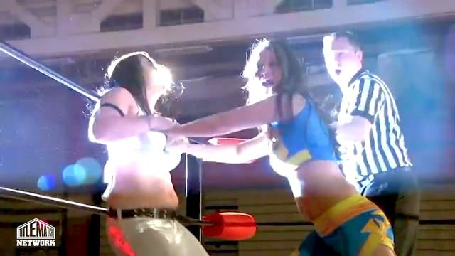 Alexxis Nevaeh Vs Annie Social - Bombshell Ladies Of Wrestling (Director's Cut)